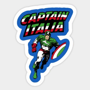 Captain Italia Sticker